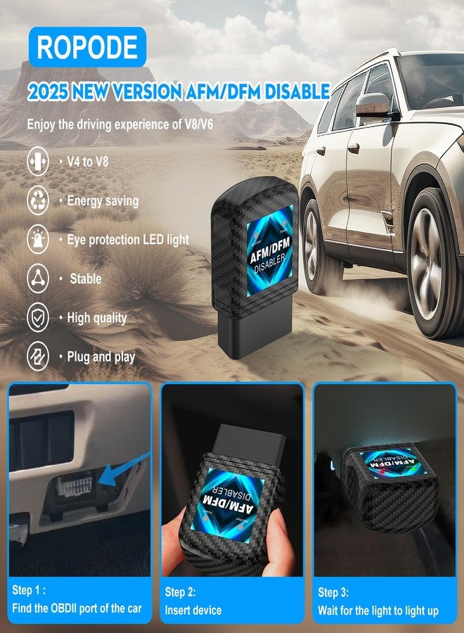 ROPODE AFM Disabler Active Fuel Management Delete Disabler AFM/DFM Disabler Compatible with V6 & V8 GM Motors AFM Disabler 5.3 Silverado (Chevy GMC Sierra GMC Yukon Cadillac Escalade etc)4.3L 5.3L 6.0L 6.2L - Image 2